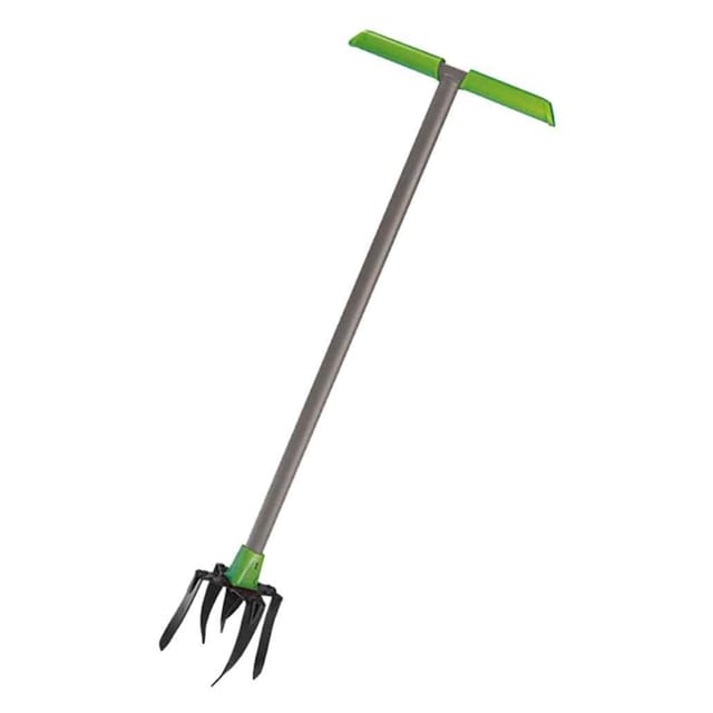 Freund Victoria Gartenkralle, Arbeitsbreite: 35,5 cm, Länge: 102 cm, Stahl - schwarz