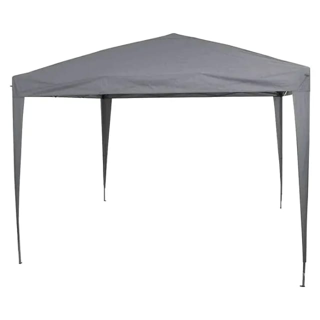 SIENA GARDEN Pavillon »Starter«, Spitzdach, rechteckig, grau, (BxT): 300 x 300 cm