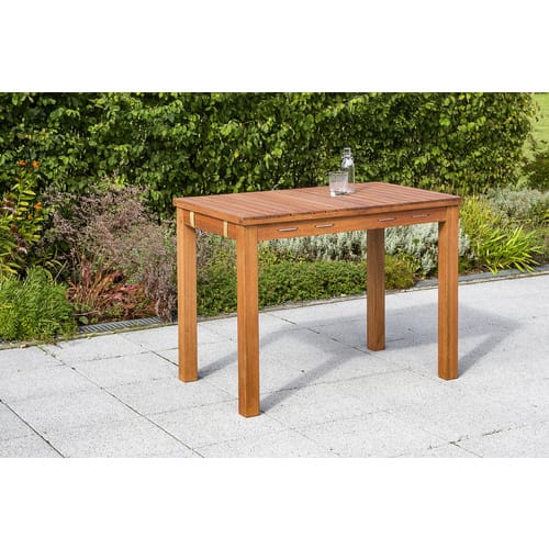 MERXX Beistelltisch, BxHxT: 100 x 75 x 60 cm, EukalyptusHolz - beige