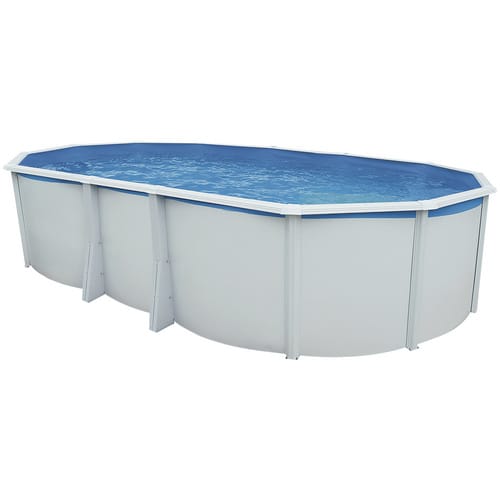 STEINBACH Ovalpool »Highline«, Oval, BxLxH: 366x640x132 cm, weiß - weiss