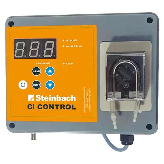 STEINBACH Automatische Chlor Dosieranlage, für Styroporpool - grau