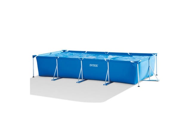 INTEX Rechteckpool »Family«, Rechteckig, BxLxH: 220x450x84 cm, blau