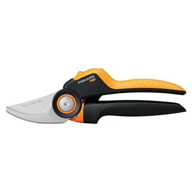 FISKARS Gartenschere »X-series«, Klingenlänge: 5,5 mm, Stahl - schwarz