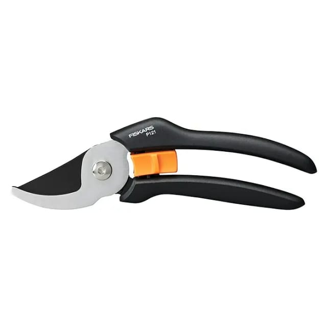 FISKARS Bypass-Gartenschere, ergonomisch geformt, max. Aststärke: 1,8 cm - schwarz