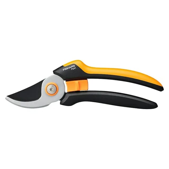 FISKARS Bypass-Gartenschere, ergonomisch geformt, max. Aststärke: 2 cm - schwarz