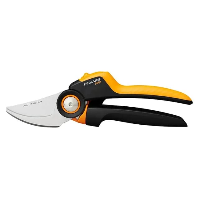 FISKARS Bypass-Gartenschere, ergonomisch geformt, max. Aststärke: 2,6 cm - schwarz