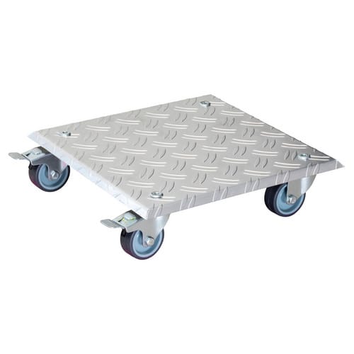 WAGNER SYSTEM Multiroller »ALASKA«, BxL: 28 x 28 cm, Metall - grau