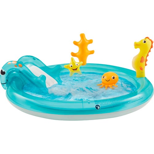 HAPPY PEOPLE Kinderpool, blau, ØxH: 150 x 18 cm