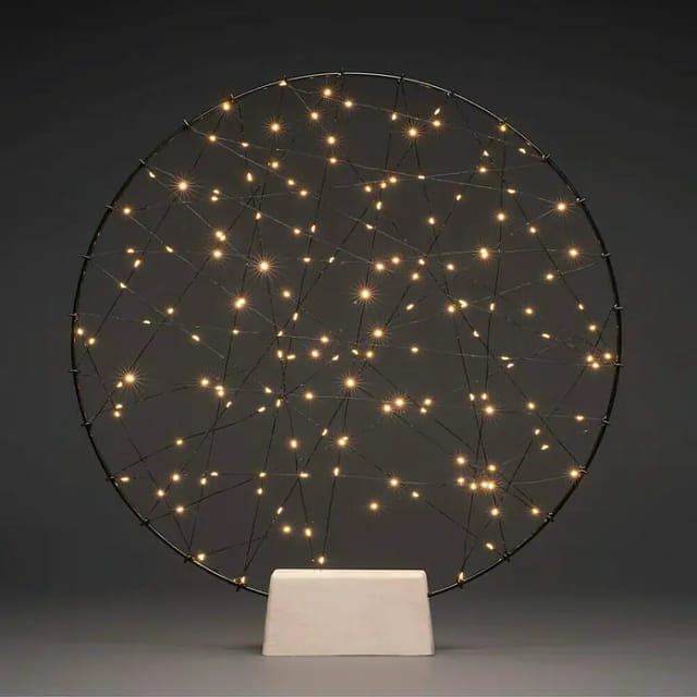 Konstsmide LED Metallsilhouette, Metall, BxHxL: 5 x 64 x 60 cm, inkl. Leuchtmittel - schwarz