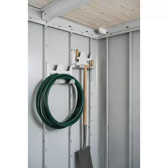 BIOHORT Zubehör »Neo«, Gerätehalter für das Gerätehaus Neo, 2 Stk, Stahl - grau