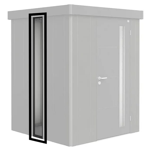 BIOHORT Lichtpaneel »Neo«, getönt, LxB: 32 x 207 cm, dunkelgrau-metallic