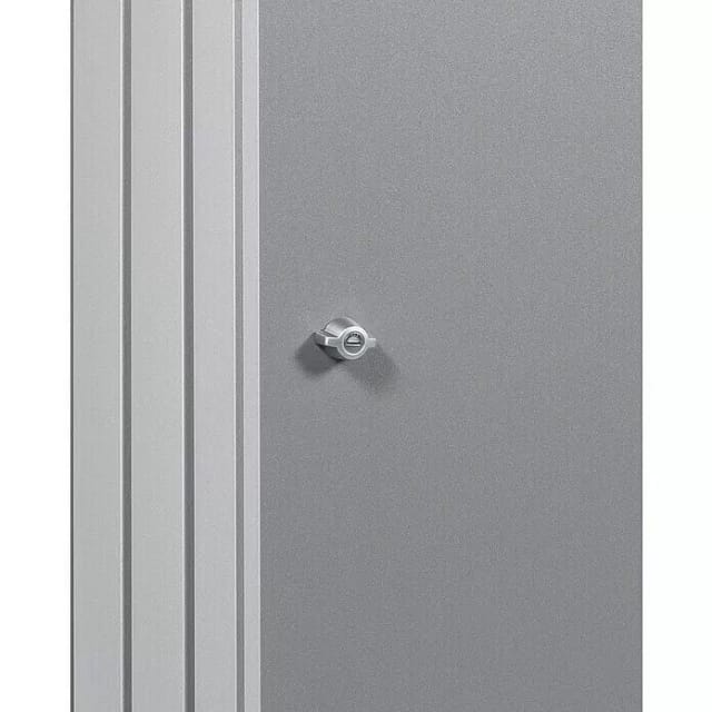 BIOHORT Schloss »Alex«, gleichschließend, 2 Stk. - silberfarben