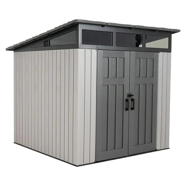LIFETIME Gerätehaus, Außenmaß Breite: 254 cm, Kunststoff - grau