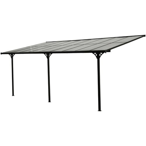 Westmann Terrassendach »Bruce«, schwarz, BxHxT: 556 x 225-270 x 300 cm
