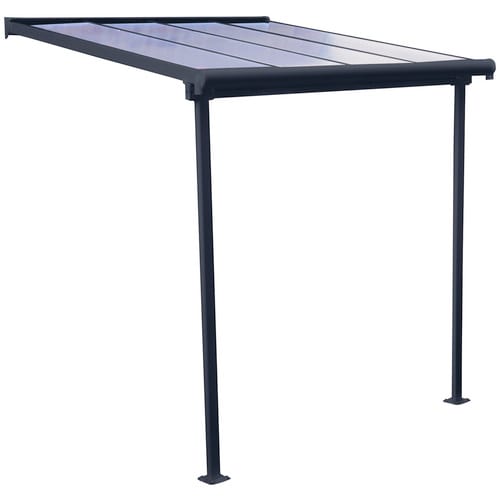 PALRAM Terrassendach »Sierra«, Breite: 230 cm, Dach: Polycarbonat (PC), anthrazit - grau