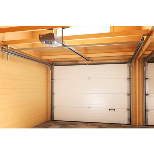 LASITA MAJA Blockgarage »Hawaii«, BxT: 820 x 579,6 cm (Außenmaß), Holz - rot