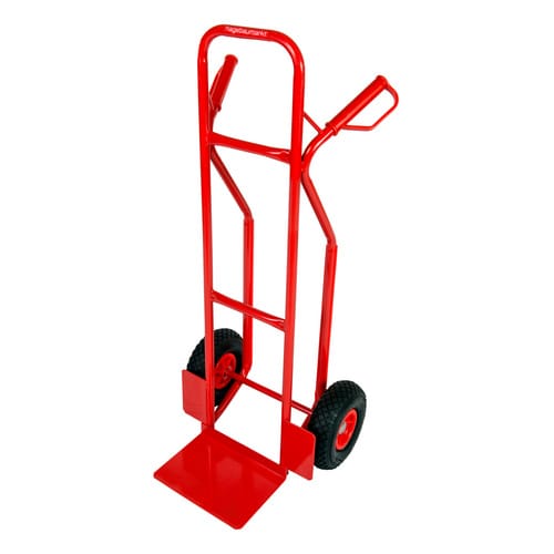 exclusiv hagebau Stapelkarre, Stahl, rot, max. Tragfähigkeit: 200 kg