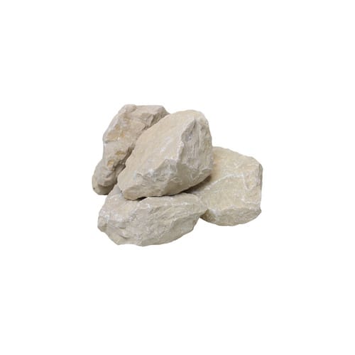 Mr. GARDENER Steinbrocken, 1000 kg, Körnung: 120 mm - weiss