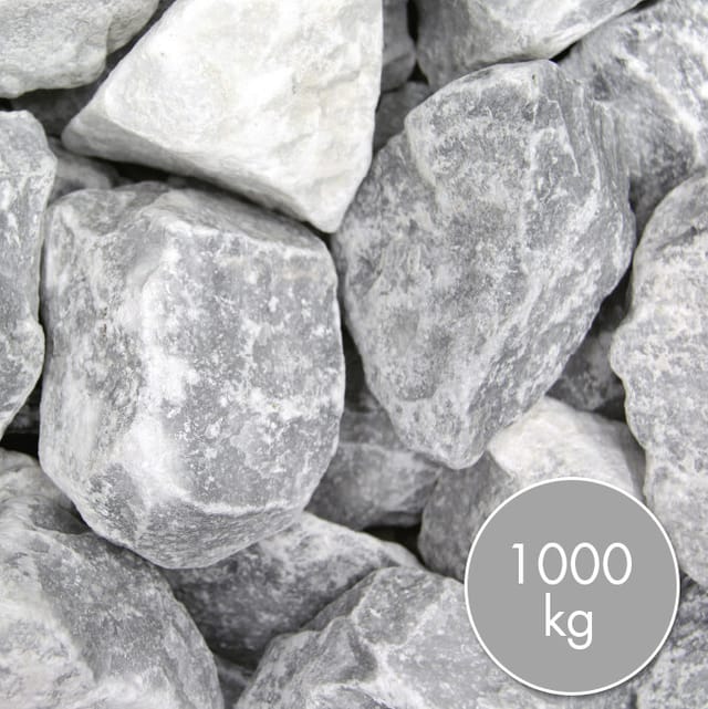 Mr. GARDENER Steinbrocken, 1000 kg, Körnung: 120 mm - blau