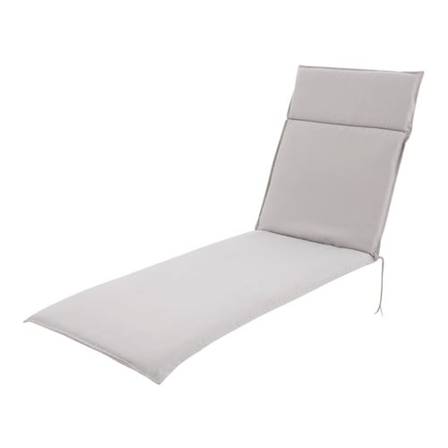 CASAYA Auflage »Koroma«, hellgrau, Uni, BxL: 63 x 195 cm