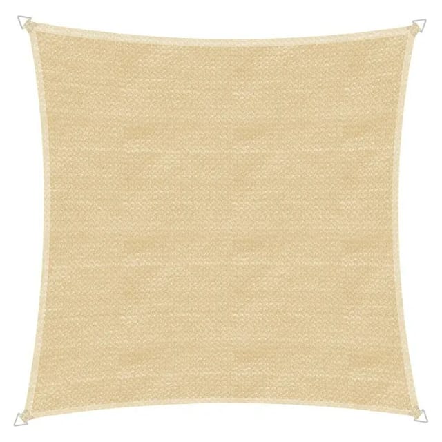 WINDHAGER Sonnensegel, Quadratisch - beige