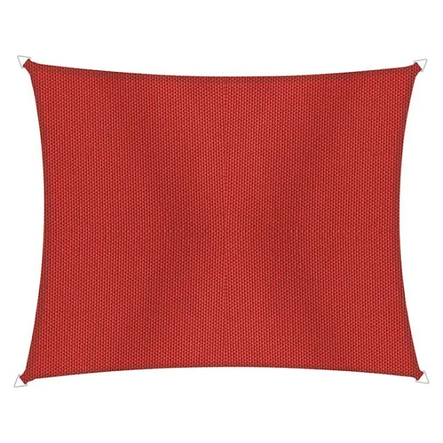 WINDHAGER Sonnensegel, Rechteckig - rot