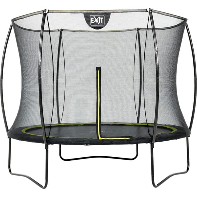 EXIT Toys Trampolin »EXIT Silhouette«, Ø 427 cm, max. Belastung: 100 kg, inkl. Sicherheitsnetz - schwarz
