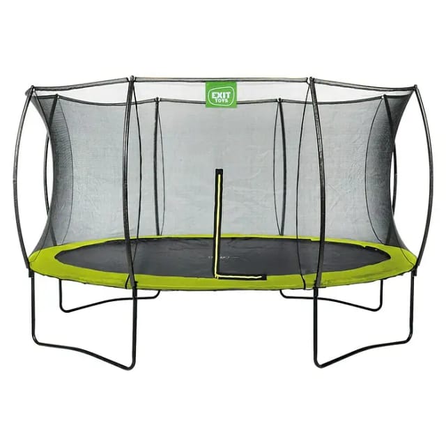 EXIT Toys Trampolin »EXIT Silhouette«, Ø 366 cm, max. Belastung: 120 kg, inkl. Sicherheitsnetz - gruen
