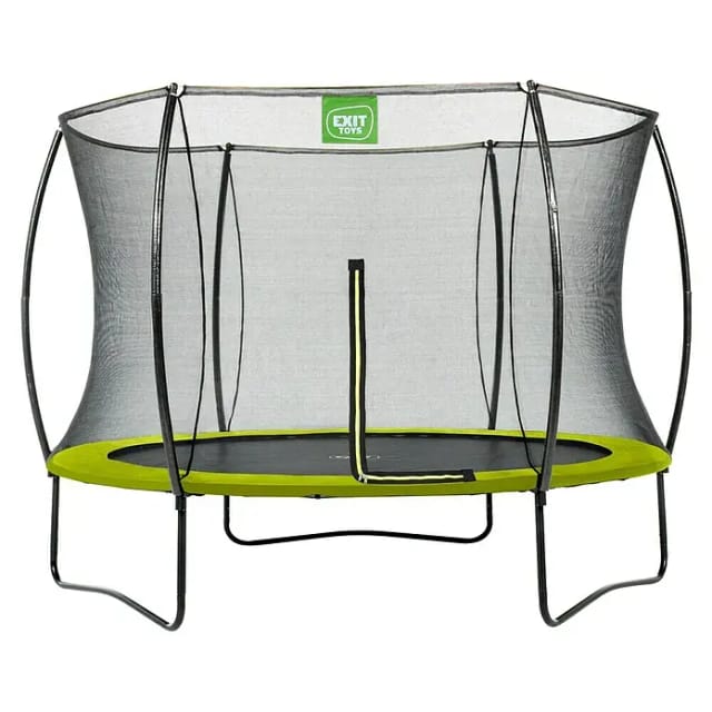 EXIT Toys Trampolin »EXIT Silhouette«, Ø 244 cm, max. Belastung: 50 kg, inkl. Sicherheitsnetz - gruen