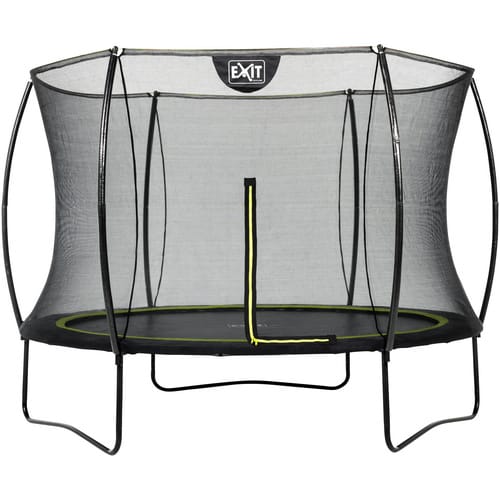 EXIT Toys Trampolin »EXIT Silhouette«, Ø 244 cm, max. Belastung: 50 kg, inkl. Sicherheitsnetz - schwarz