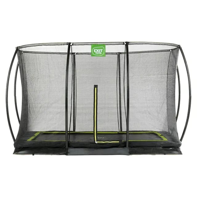EXIT Toys Trampolin »EXIT Silhouette«, 244 x 366 cm, max. Belastung: 120 kg, inkl. Sicherheitsnetz - schwarz
