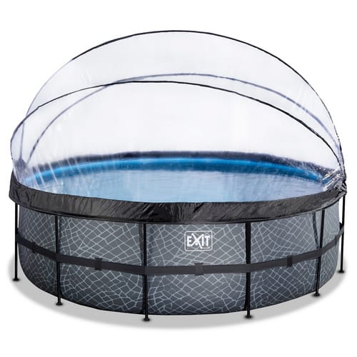 EXIT Toys Pool »Pools«, grau, ØxH: 450 x 122 cm