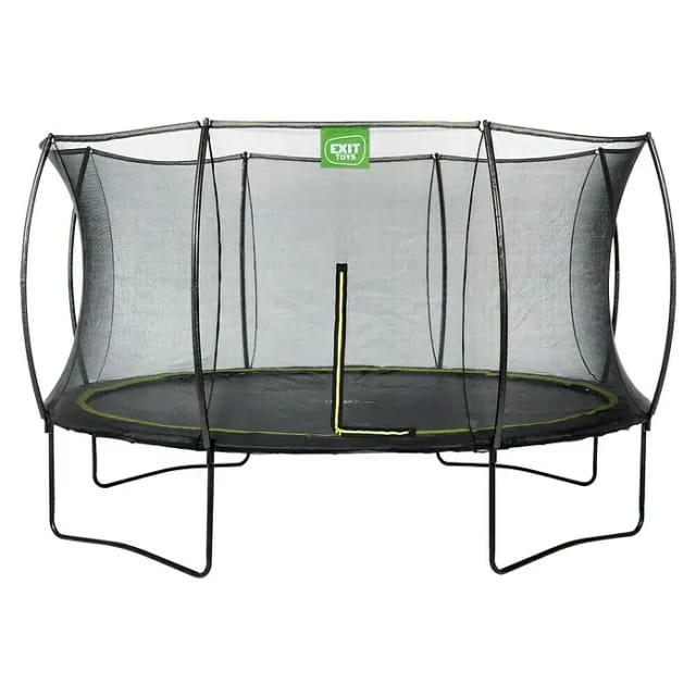 EXIT Toys Trampolin »EXIT Silhouette«, Ø 366 cm, max. Belastung: 120 kg, inkl. Sicherheitsnetz - schwarz