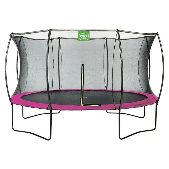 EXIT Toys Trampolin »EXIT Silhouette«, Ø 366 cm, max. Belastung: 120 kg, inkl. Sicherheitsnetz - rosa