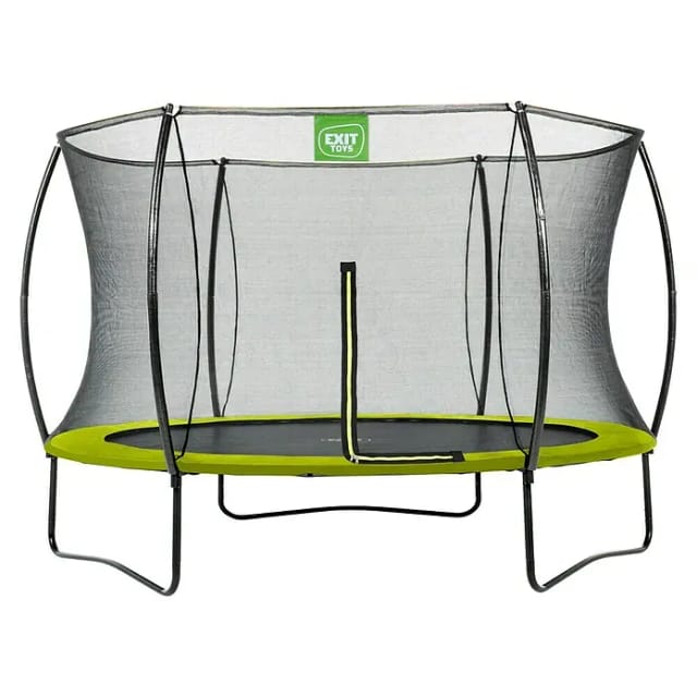 EXIT Toys Trampolin »EXIT Silhouette«, Ø 305 cm, max. Belastung: 100 kg, inkl. Sicherheitsnetz - gruen