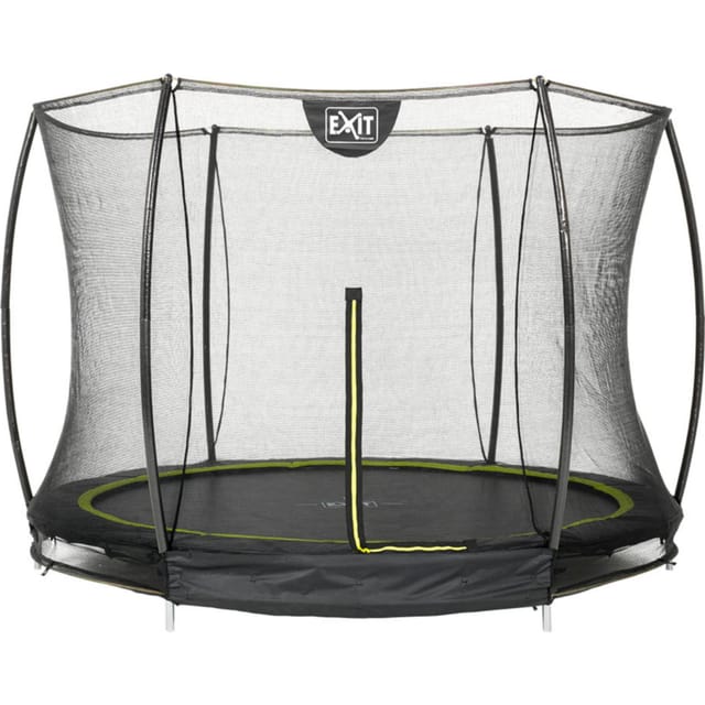 EXIT Toys Trampolin »EXIT Silhouette«, Ø 305 cm, max. Belastung: 120 kg, inkl. Sicherheitsnetz - schwarz