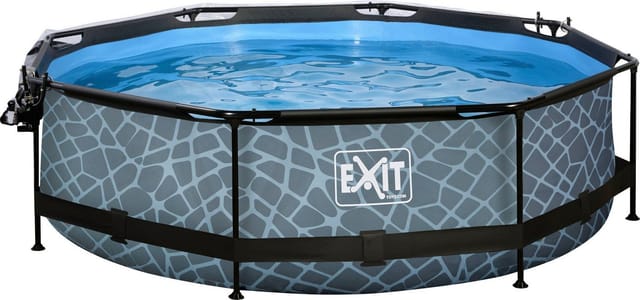 EXIT Toys Pool »Pools«, grau, ØxH: 300 x 76 cm