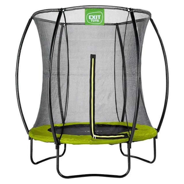EXIT Toys Trampolin »EXIT Silhouette«, Ø 183 cm, max. Belastung: 50 kg, inkl. Sicherheitsnetz - gruen