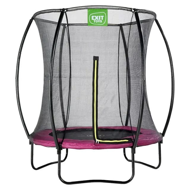 EXIT Toys Trampolin »EXIT Silhouette«, Ø 183 cm, max. Belastung: 50 kg, inkl. Sicherheitsnetz - rosa