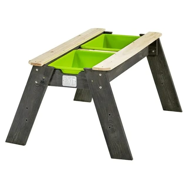 EXIT Toys Sand- und Wassertisch »Sand- und Wassertische«, BxHxT: 94 x 50 x 12 cm, Tischplatte: Holz - grau