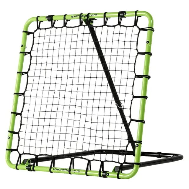 EXIT Toys Rebounder, 100 x 100 cm, Stahl, grün/schwarz