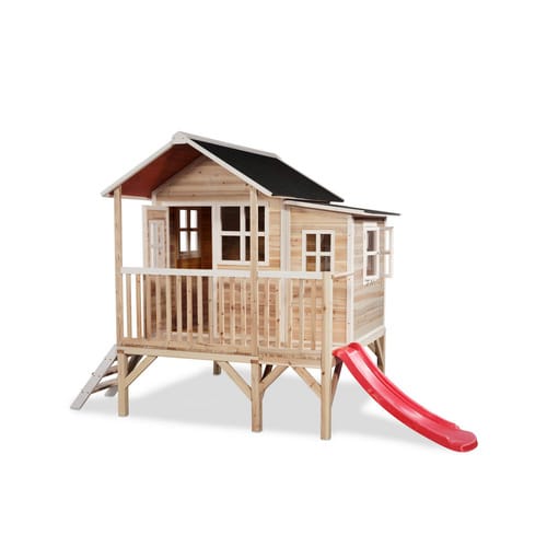 EXIT Toys Spielhaus »Loft Spielhäuser«, BxHxT: 190 x 215 x 322 cm, natur