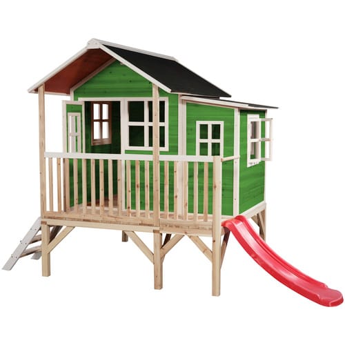 EXIT Toys Spielhaus »Loft Spielhäuser«, BxHxT: 190 x 215 x 322 cm, rot