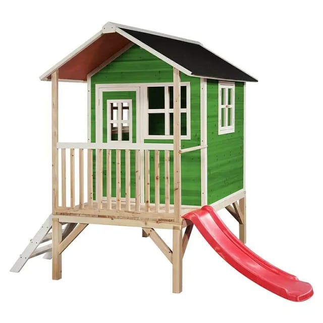 EXIT Toys Spielhaus »Loft Spielhäuser«, BxHxT: 190 x 215 x 269 cm, grün