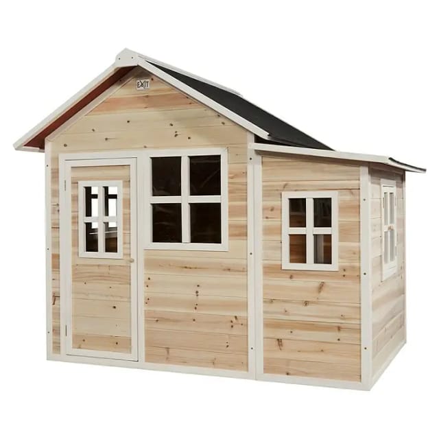 EXIT Toys Spielhaus »Loft Spielhäuser«, BxHxT: 149 x 159 x 188 cm, natur