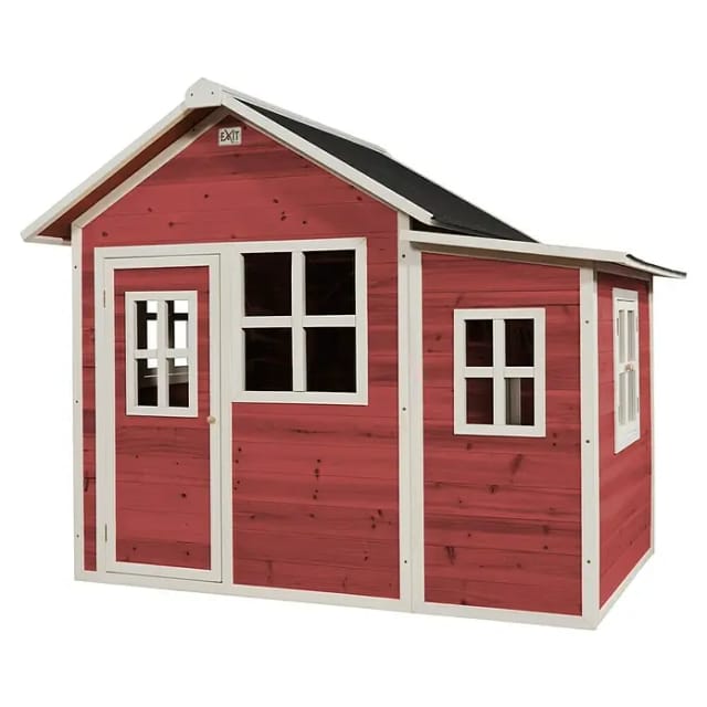 EXIT Toys Spielhaus »Loft Spielhäuser«, BxHxT: 149 x 159 x 188 cm, rot