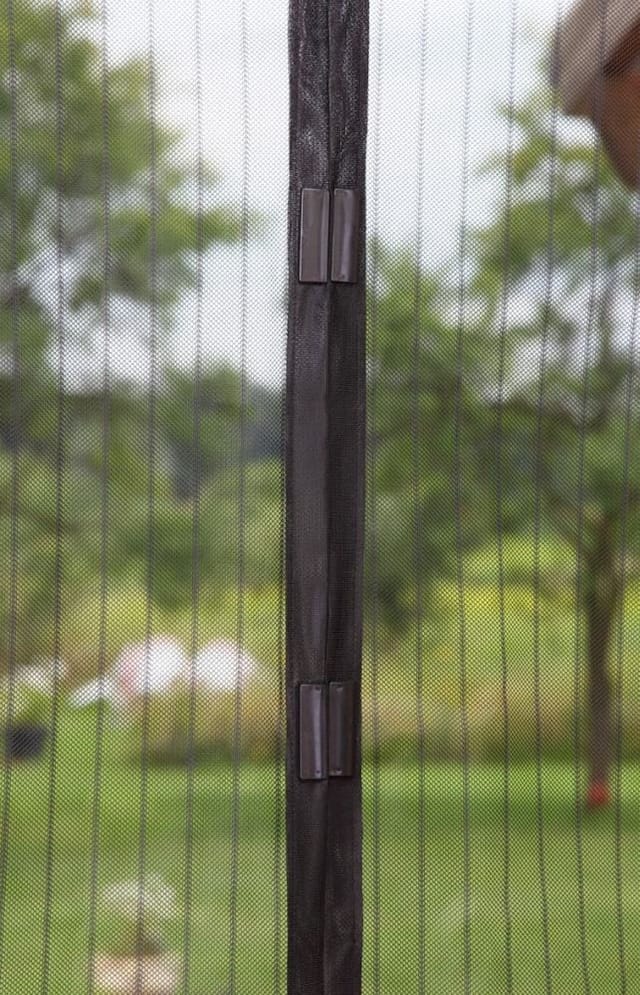 CONACORD Türvorhang, schwarz, Polyester