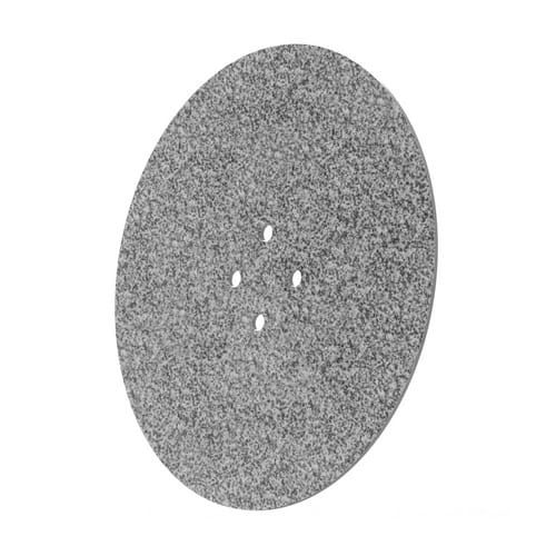 DOPPLER Dekorplatte, Stahl, BxHxL: 53 x 2 x 53 - grau