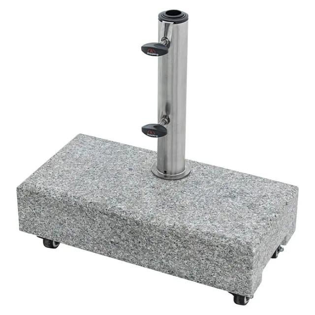 DOPPLER balkonsockel, Granit, BxHxL: 32 x 11 x 45 - grau