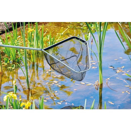 OASE Kescher, Laub, Teichlinsen, Algen, Aluminium41 cm - schwarz
